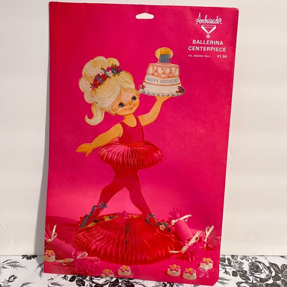 Other - Vintage ballerina center piece never opened